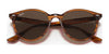 Ray-Ban RB4305 Sunglasses | Size 53 / Light Havana №710/73 / Dark Brown (3N 13.5%)