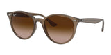 Ray-Ban RB4305F Sunglasses Beige / Brown Gradient