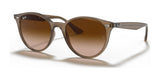 Ray-Ban RB4305F Sunglasses Beige / Brown Gradient