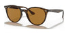 Ray-Ban RB4305F Sunglasses | Size 53 / Light Havana №710/83 / B-15 Brown (Polarized) (3P 17%)
