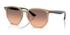 Ray-Ban RB4306 Sunglasses | Size 54 / Turtledove №678846 / Pink Gradient Grey (2N 23.5%)