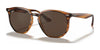 Ray-Ban RB4306 Sunglasses | Size 54 / Striped Red Havana №820/73 / Dark Brown (3N 9%)