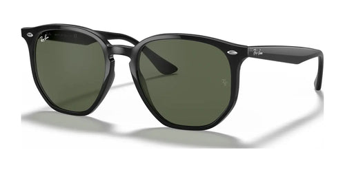 Ray-Ban RB4306F Sunglasses / Size 54 / Black №601/9A / G-15 Green (Polarized) (3P 16%)