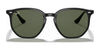 Ray-Ban RB4306F Sunglasses | Size 54 / Black №601/71 / Green Classic (3N 12.0%)