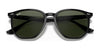 Ray-Ban RB4306F Sunglasses | Size 54 / Black №601/71 / Green Classic (3N 12.0%)