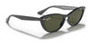 Ray-Ban NINA RB4314N Sunglasses | Size 54 / Black №601/31 / G-15 Green (3N 13.2%)