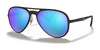 Ray-Ban RB4320CH Sunglasses | Size 58 / Black №601SA1 / Blue (Polarized) (3P 12.5%)