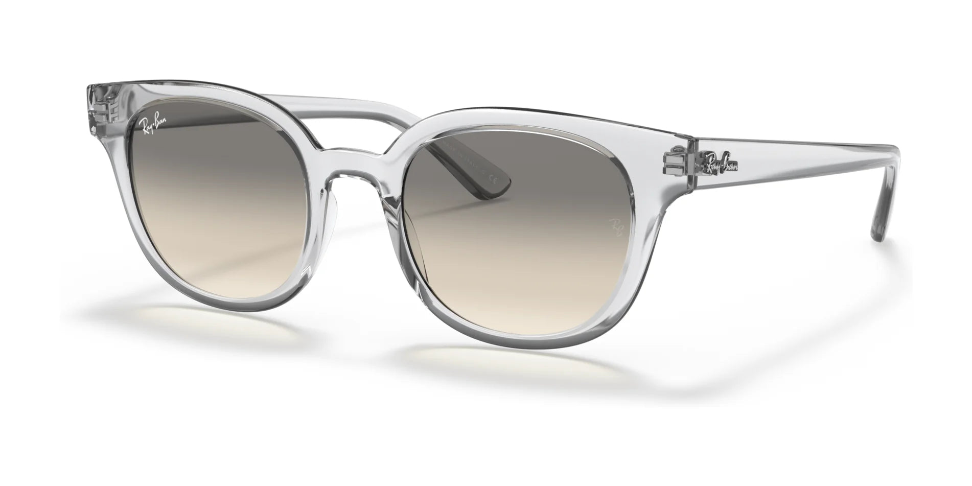 Ray-Ban RB4324 Sunglasses Transparent / Light Grey