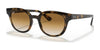 Ray-Ban RB4324F Sunglasses | Size 50 / Light Havana №710/51 / Light Brown Gradient (2N 30.5%)