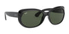 Ray-Ban RB4325 Sunglasses | Size 59 / Black №601/71 / Green (3N 12.9%)