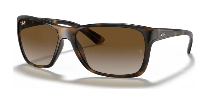 Ray-Ban RB4331 Sunglasses / Light Havana №710/T5 / Brown Gradient (Polarized) (3P 16.7%)