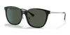 Ray-Ban RB4333D Sunglasses | Size 55 / Black №629271 / G-15 Green (3N 12.9%)
