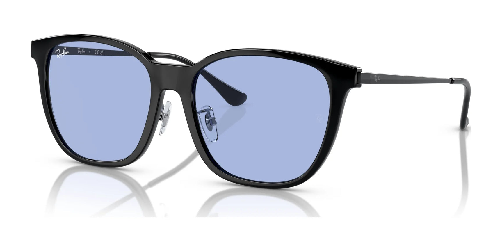 Ray-Ban RB4333D Sunglasses Black / Blue