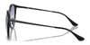 Ray-Ban RB4334D Sunglasses | Size 55 / Black №601/80 / Blue Classic (2N 36.9%)