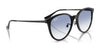 Ray-Ban RB4334D Sunglasses | Size 55 / Black №601/80 / Blue Classic (2N 36.9%)