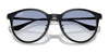 Ray-Ban RB4334D Sunglasses | Size 55 / Black №601/80 / Blue Classic (2N 36.9%)