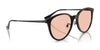 Ray-Ban RB4334D Sunglasses | Size 55 / Black №601/80 / Blue Classic (2N 36.9%)
