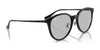 Ray-Ban RB4334D Sunglasses | Size 55 / Black №601/80 / Blue Classic (2N 36.9%)