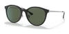 Ray-Ban RB4334D Sunglasses | Size 55 / Black №629271 / G-15 Green (3N 12.9%)