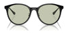 Ray-Ban RB4334D Sunglasses | Size 55 / Black №601/80 / Blue Classic (2N 36.9%)