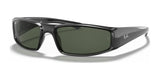 Ray-Ban RB4335 Sunglasses Black / G-15 Green