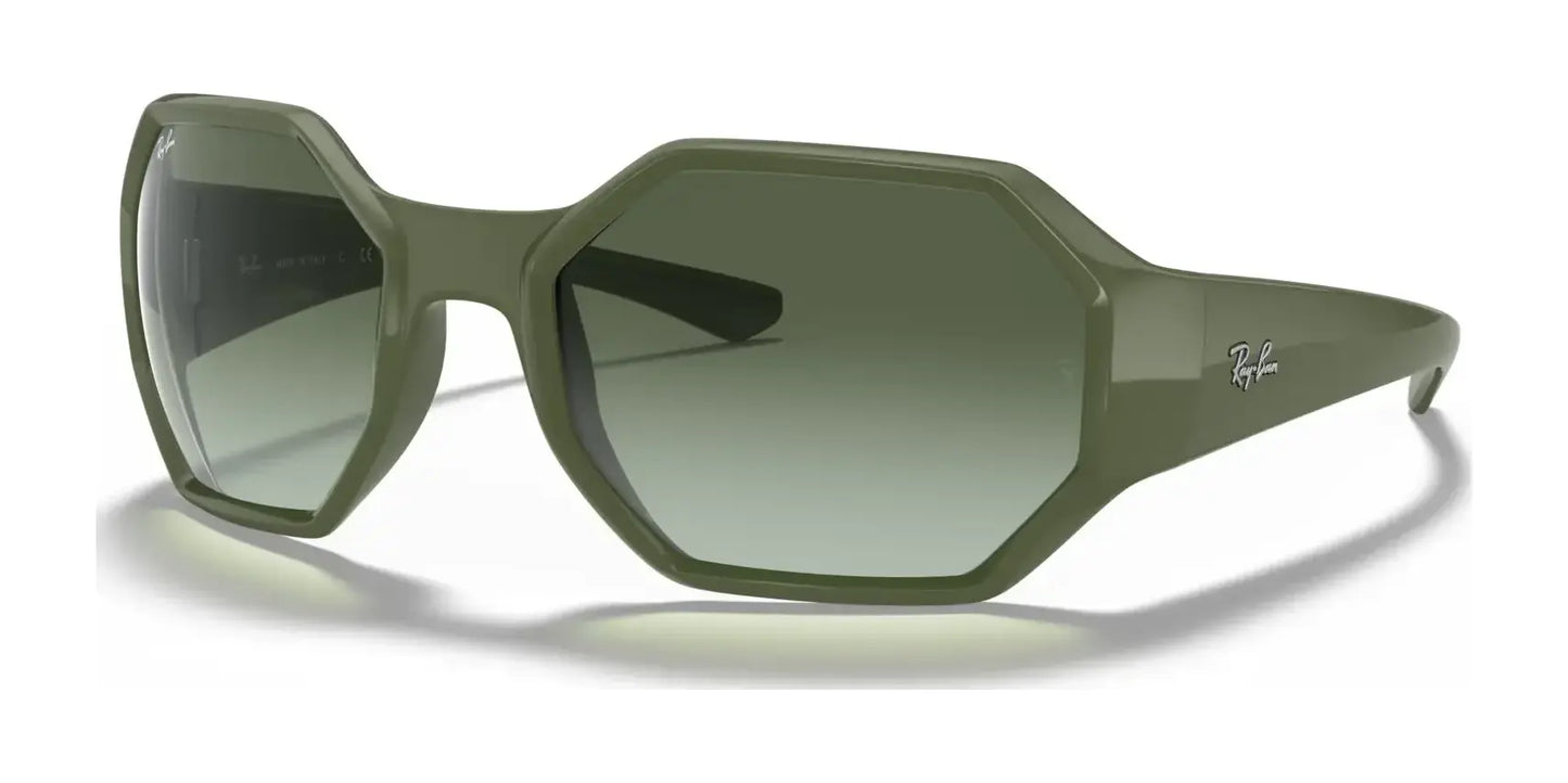 Ray-Ban RB4337 Sunglasses Military Green / Green Gradient