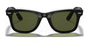Ray-Ban WAYFARER RB4340 Sunglasses | Size 50 / Black №601 / G-15 Green (3N 13.2%)
