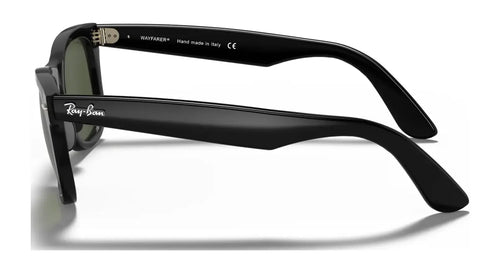 Ray-Ban WAYFARER RB4340 Sunglasses / Size 50 / Black №601 / G-15 Green (3N 13.2%)