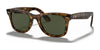 Ray-Ban WAYFARER RB4340 Sunglasses | Size 50 / Light Havana №710 / G-15 Green (3N 13.2%)