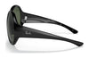 Ray-Ban RB4345 Sunglasses | Size 58 / Black №601/71 / Green Classic (3N 12.9%)