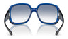 Ray-Ban POWDERHORN RB4347 Sunglasses | Size 60 / Transparent Blue №666019 / Blue (1N 46.32%)
