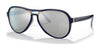 Ray-Ban VAGABOND RB4355 Sunglasses | Size 58 / Light Blue №6546W3 / Grey Mirror Grey (Photochromic) (3F 15.63%)