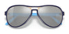 Ray-Ban VAGABOND RB4355 Sunglasses | Size 58 / Light Blue №6546W3 / Grey Mirror Grey (Photochromic) (3F 15.63%)