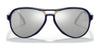Ray-Ban VAGABOND RB4355 Sunglasses | Size 58 / Light Blue №6546W3 / Grey Mirror Grey (Photochromic) (3F 15.63%)