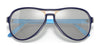 Ray-Ban VAGABOND RB4355 Sunglasses | Size 58 / Light Blue №6546W3 / Grey Mirror Grey (Photochromic) (3F 15.63%)