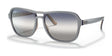 Ray-Ban STATE SIDE RB4356 Sunglasses Light Grey / Blue / Grey Gradient