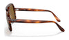 Ray-Ban POWDERHORN RB4357 Sunglasses | Size 58 / Striped Havana №954/33 / B-15 Brown (3N 14.6%)