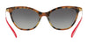 Ray-Ban RB4360 Sunglasses | Size 54 / Red №123411 / Grey Gradient (2N 30.0%)