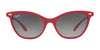 Ray-Ban RB4360 Sunglasses | Size 54 / Red №123411 / Grey Gradient (2N 30.0%)