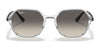 Ray-Ban RB4361 Sunglasses | Size 52 / Transparent №647711 / Grey Gradient (2N 22.8%)