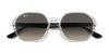 Ray-Ban RB4361 Sunglasses | Size 52 / Transparent №647711 / Grey Gradient (2N 22.8%)