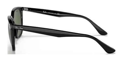Ray-Ban RB4362 Sunglasses / Size 55 / Black №601/71 / Green (3N 12.9%)