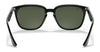 Ray-Ban RB4362 Sunglasses | Size 55 / Black №601/71 / Green (3N 12.9%)