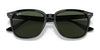 Ray-Ban RB4362 Sunglasses | Size 55 / Black №601/71 / Green (3N 12.9%)