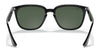 Ray-Ban RB4362F Sunglasses | Size 55 / Black №901/71 / G-15 Green (3N 14.0%)