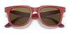 Ray-Ban RB4368 Sunglasses | Size 51 / Red №652273 / B-15 Brown (3N 13.5%)