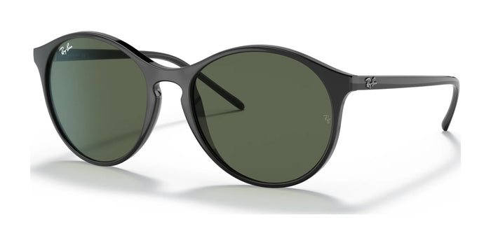 Ray-Ban RB4371 Sunglasses / Black №601/71 / Green (3N 12.9%)