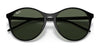Ray-Ban RB4371 Sunglasses / Black №601/71 / Green (3N 12.9%)