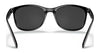 Ray-Ban RB4374 Sunglasses | Size 56 / Black №601/31 / Green (3N 13.2%)