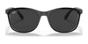 Ray-Ban RB4374 Sunglasses | Size 56 / Black №601/31 / Green (3N 13.2%)